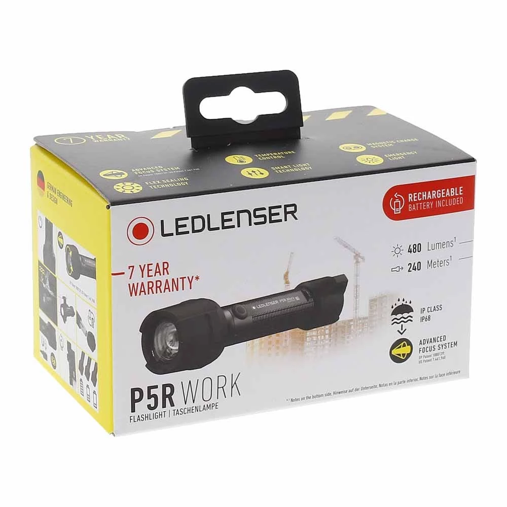 Led Lenser LEDLENSER P5R Work Rechargeable Torch ZL502185 7 Led Lenser LEDLENSER P5R Work Rechargeable Torch ZL502185 - Image 5
