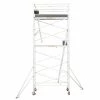 TOTAL ALUMINIUM PRODUCTS 5.5m Scaffold Aluminium Mobile Tower - Narrow 5.5MNAMT