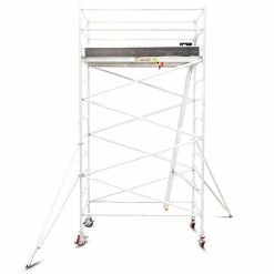 TOTAL ALUMINIUM PRODUCTS 3.9m Scaffold Aluminium Mobile Tower - Wide 3.9MWAMT