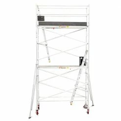 TOTAL ALUMINIUM PRODUCTS 4.3m Scaffold Aluminium Mobile Tower - Narrow 4.3MNAMT