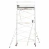 TOTAL ALUMINIUM PRODUCTS 5.1m Scaffold Aluminium Mobile Tower - Narrow 5.1MNAMT