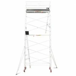 TOTAL ALUMINIUM PRODUCTS 5.9m Scaffold Aluminium Mobile Tower - Narrow 5.9MNAMT