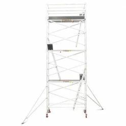 TOTAL ALUMINIUM PRODUCTS 6.3m Scaffold Aluminium Mobile Tower - Narrow 6.3MNAMT