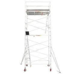 TOTAL ALUMINIUM PRODUCTS 5.9m Scaffold Aluminium Mobile Tower - Wide 5.9MWAMT