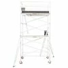 TOTAL ALUMINIUM PRODUCTS 4.3m Scaffold Aluminium Mobile Tower - Wide 4.3MWAMT