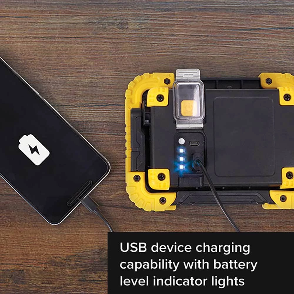 DETROIT 10W Led Rechargable Worklight DET10WRELED 4 DETROIT 10W Led Rechargable Worklight DET10WRELED - Image 2