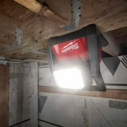 MILWAUKEE 18V/240V 4000 Lumens LED High Performance Area Light Skin M18HOAL-0 -GORILLA SHOP unnamed file 360
