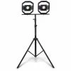 DETROIT 2 X 50W Rechargeable LED Worklight W. 1.8m Tripod Kit TTKIT718