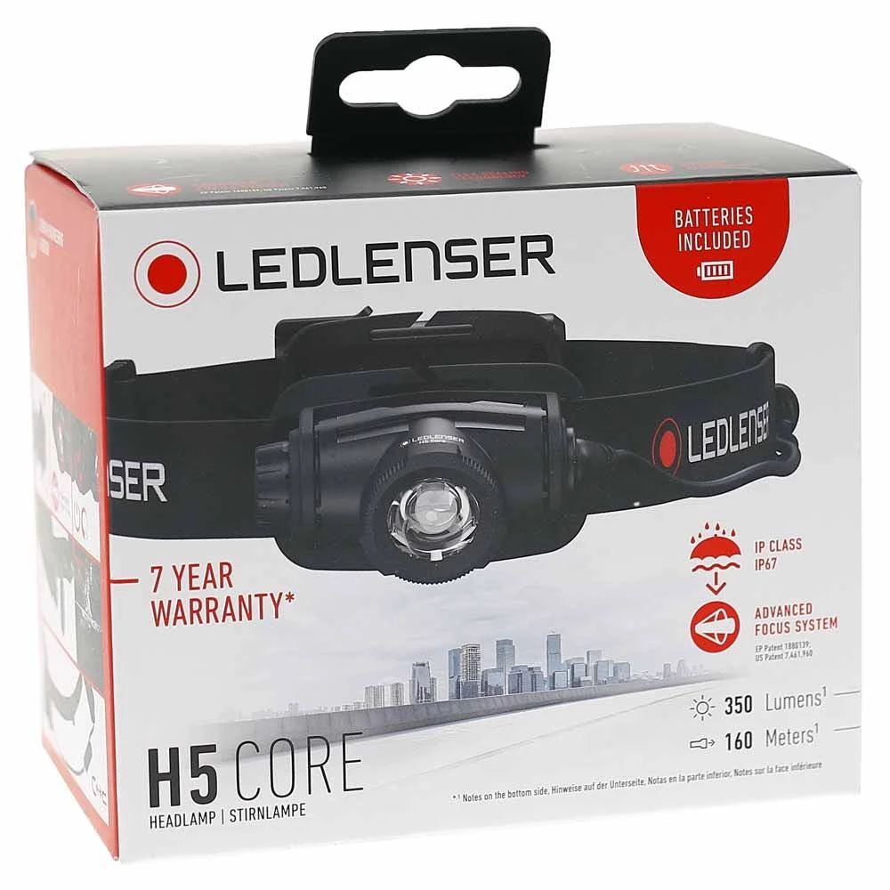 Led Lenser LedLenser H5 Core Headlamp ZL502193 10 Led Lenser LedLenser H5 Core Headlamp ZL502193 - Image 8