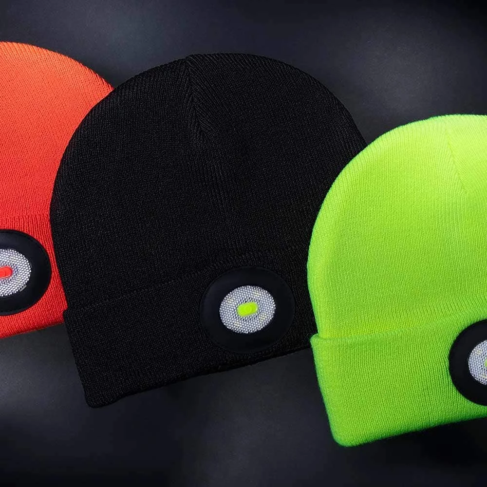 UNILITE 150 Lumen Rechargeable Beanie Light - Yellow BE02Y 5 UNILITE 150 Lumen Rechargeable Beanie Light - Yellow BE02Y - Image 3