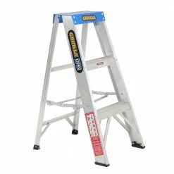 GORILLA Single Sided Aluminium 120kg Industrial Aluminium Ladder. M003-C