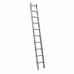GORILLA Single Builders Ladder 6.1M (20ft) Aluminium 140kg Industrial SBL020-I