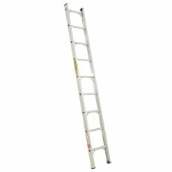 GORILLA Single Builders Ladder Aluminium 2.7M (9ft) 140kg Industrial SBL009-I
