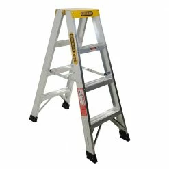 GORILLA 1.2m Aluminium Double Sided Ladder SM004-I