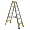 GORILLA Double Sided A-Frame Ladder 1.8M (6ft) Aluminium 150kg Industrial SM006-I -GORILLA SHOP unnamed file 665