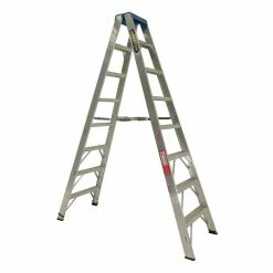 GORILLA 2.4m Aluminium Double Sided Ladder SM008-C