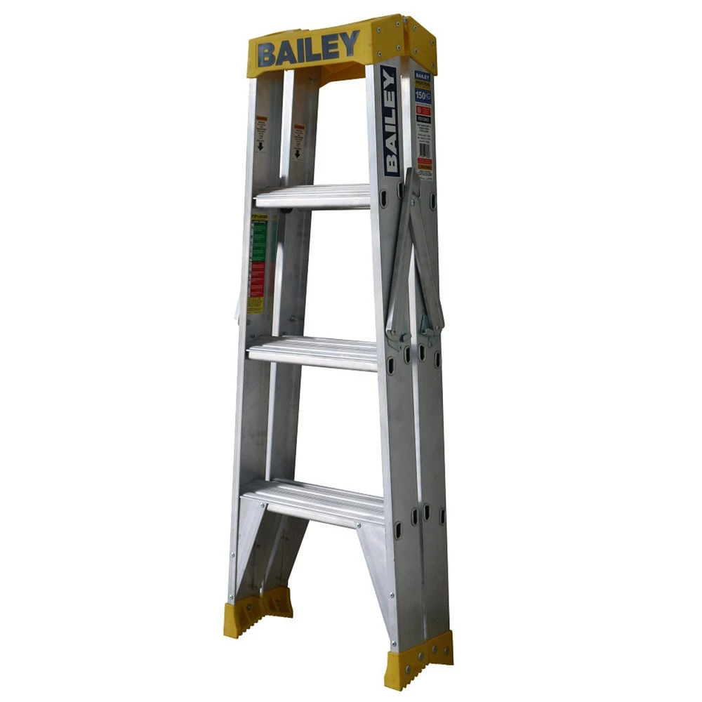 BAILEY 1.2m 150kg 4 Step Pro Double Sided Stepladder FS13961 4 BAILEY 1.2m 150kg 4 Step Pro Double Sided Stepladder FS13961 - Image 2