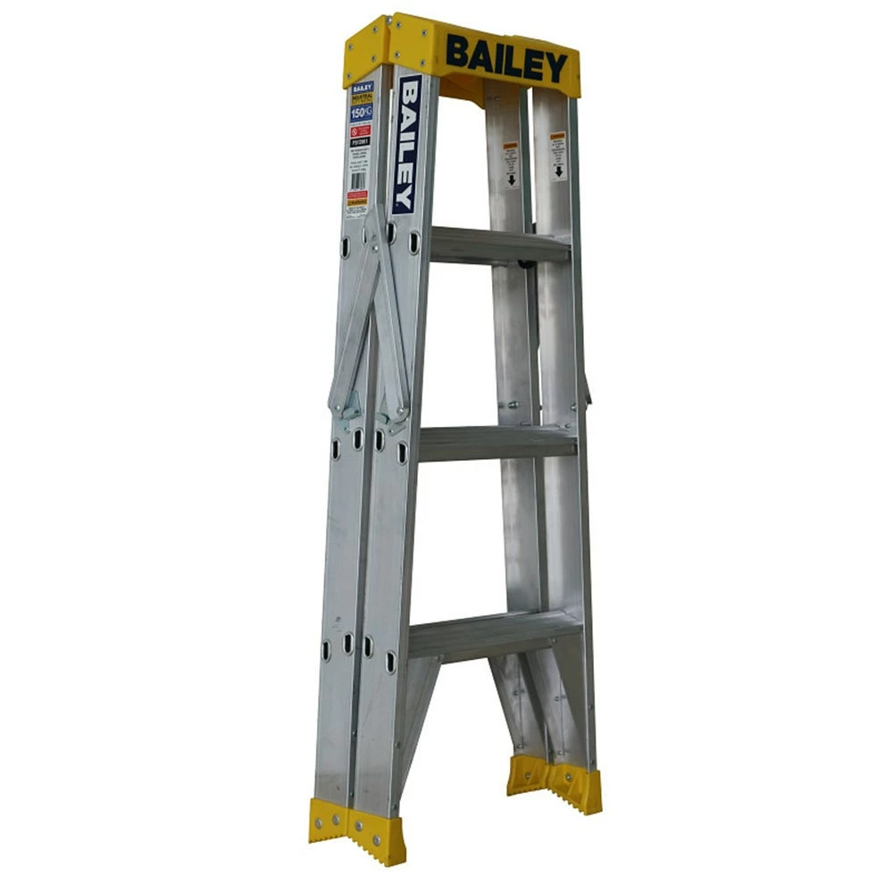 BAILEY 1.2m 150kg 4 Step Pro Double Sided Stepladder FS13961 6 BAILEY 1.2m 150kg 4 Step Pro Double Sided Stepladder FS13961 - Image 4