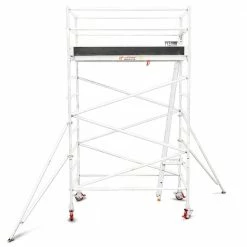 TOTAL ALUMINIUM PRODUCTS 3.5m Scaffold Aluminium Mobile Tower - Wide 3.5MWAMT