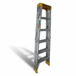 BAILEY 1.8m 150kg Step 6 Pro Aluminium Double Sided Ladder FS13963 -GORILLA SHOP unnamed file 708