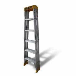 BAILEY 1.8m 150kg Step 6 Pro Aluminium Double Sided Ladder FS13963 -GORILLA SHOP unnamed file 710