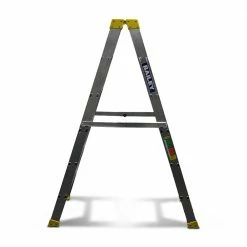 BAILEY 1.8m 150kg Step 6 Pro Aluminium Double Sided Ladder FS13963 -GORILLA SHOP unnamed file 712