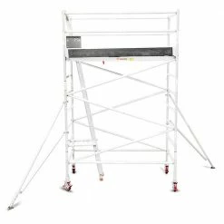 TOTAL ALUMINIUM PRODUCTS 3.1m Scaffold Aluminium Mobile Tower - Wide 3.1MWAMT