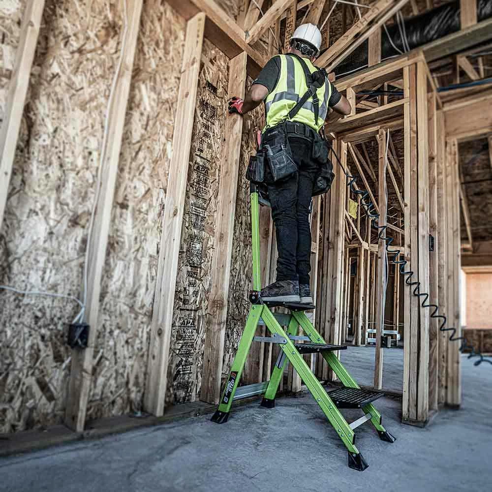 LITTLE GIANT Fibreglass Jumbo Step W. Handrail 11933 19 LITTLE GIANT Fibreglass Jumbo Step W. Handrail 11933 - Image 17