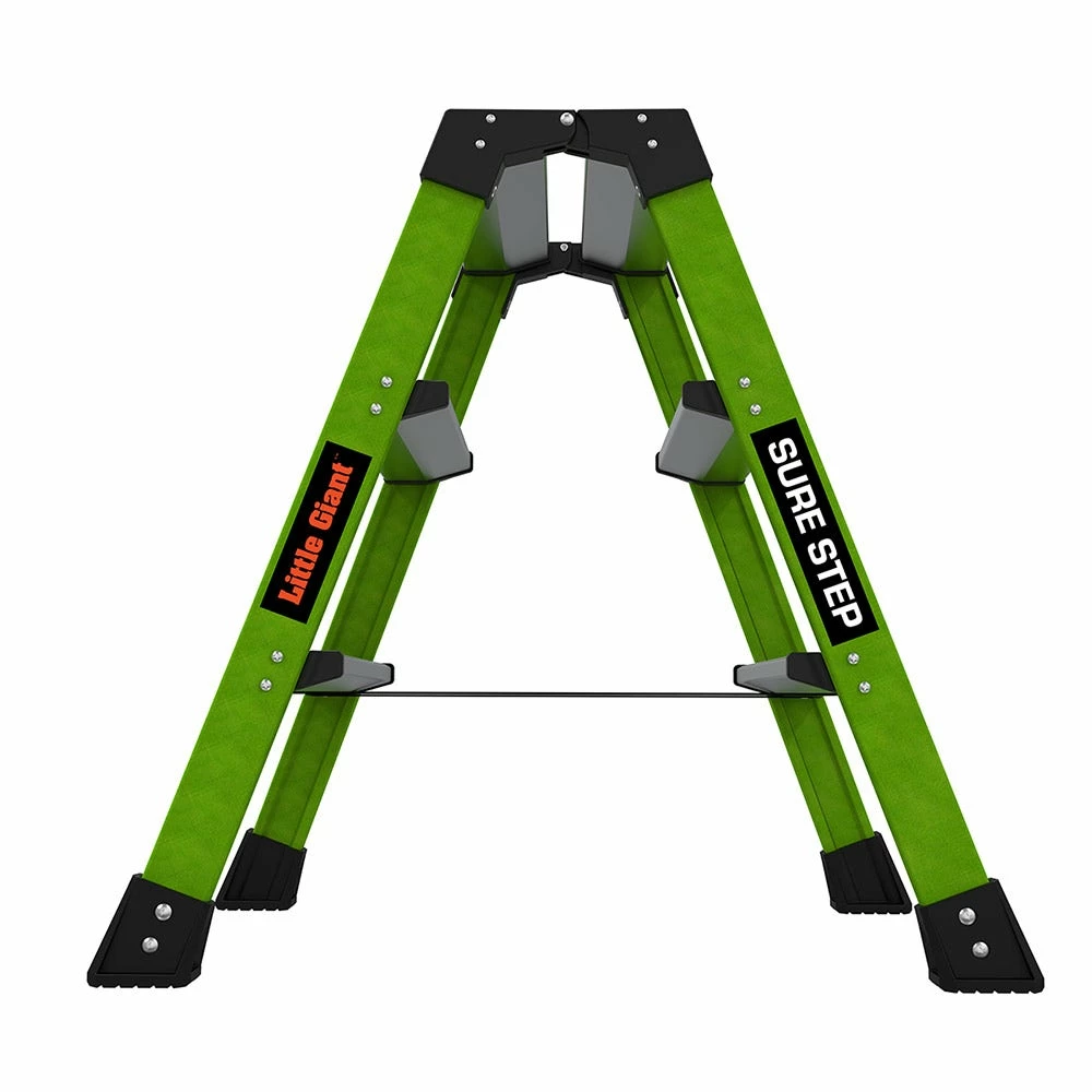 LITTLE GIANT Sure Step Double Sided Fibreglass 3 Step Ladder 11953 4 LITTLE GIANT Sure Step Double Sided Fibreglass 3 Step Ladder 11953 - Image 2
