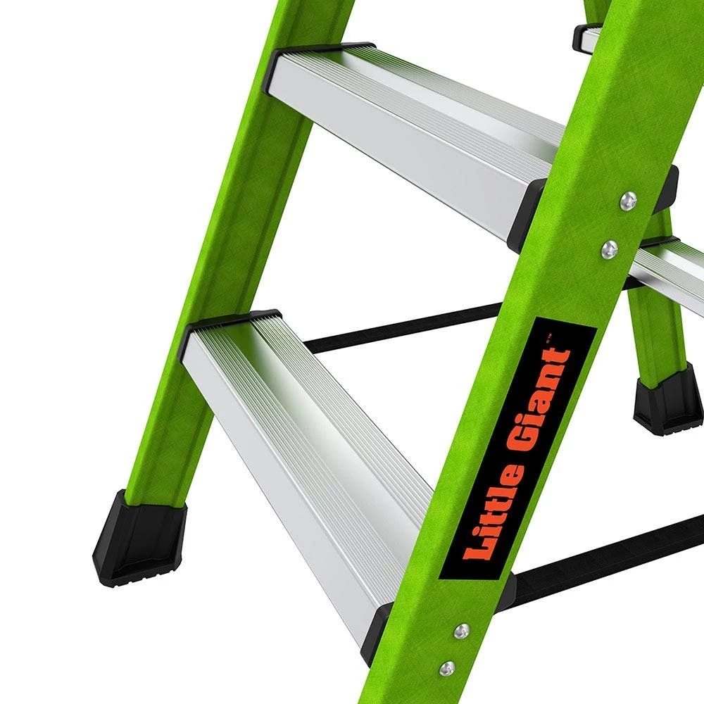 LITTLE GIANT Sure Step Double Sided Fibreglass 3 Step Ladder 11953 12 LITTLE GIANT Sure Step Double Sided Fibreglass 3 Step Ladder 11953 - Image 10