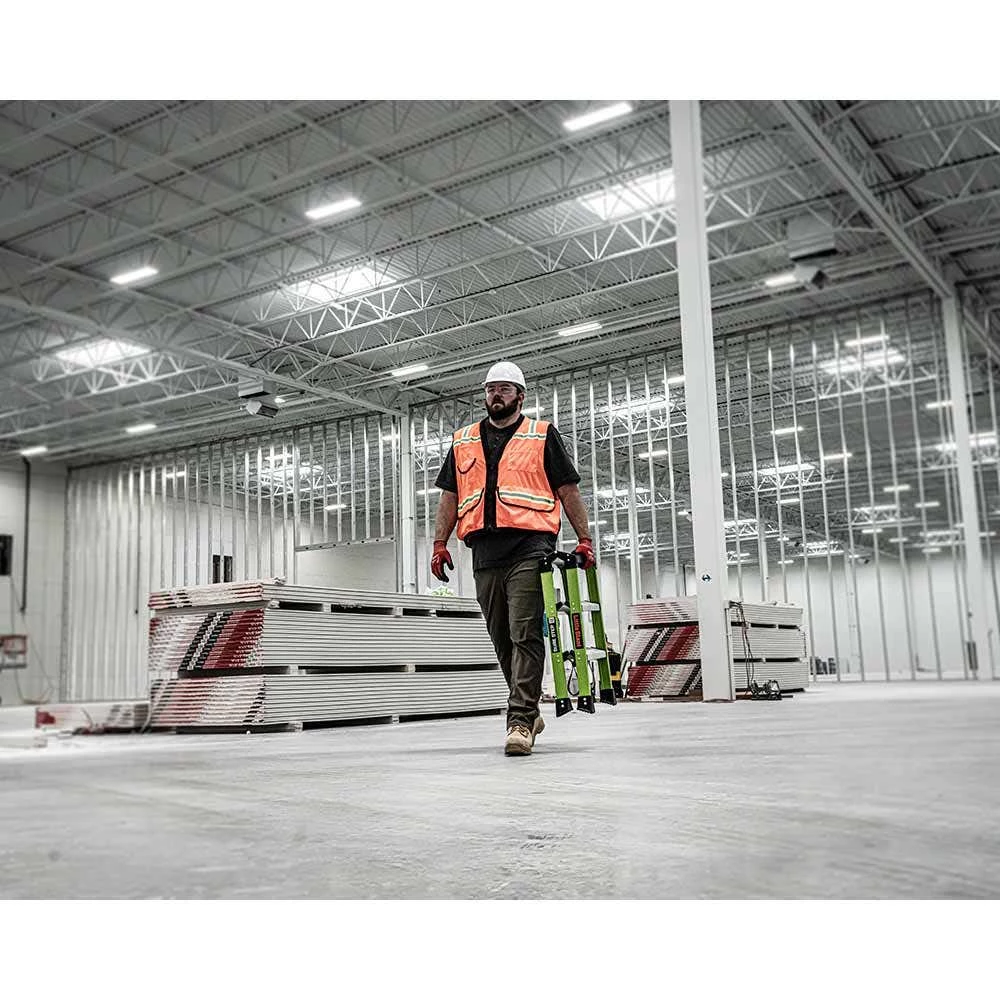 LITTLE GIANT Sure Step Double Sided Fibreglass 3 Step Ladder 11953 16 LITTLE GIANT Sure Step Double Sided Fibreglass 3 Step Ladder 11953 - Image 14