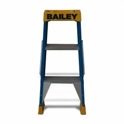 BAILEY 0.9m 150kg Step 3 Pro Fibreglass Double Sided Ladder FS13977