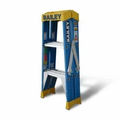 BAILEY 0.9m 150kg Step 3 Pro Fibreglass Double Sided Ladder FS13977 -GORILLA SHOP unnamed file 212