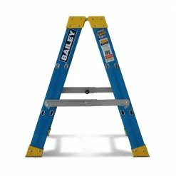 BAILEY 0.9m 150kg Step 3 Pro Fibreglass Double Sided Ladder FS13977 -GORILLA SHOP unnamed file 214