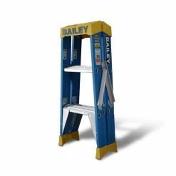 BAILEY 0.9m 150kg Step 3 Pro Fibreglass Double Sided Ladder FS13977 -GORILLA SHOP unnamed file 215