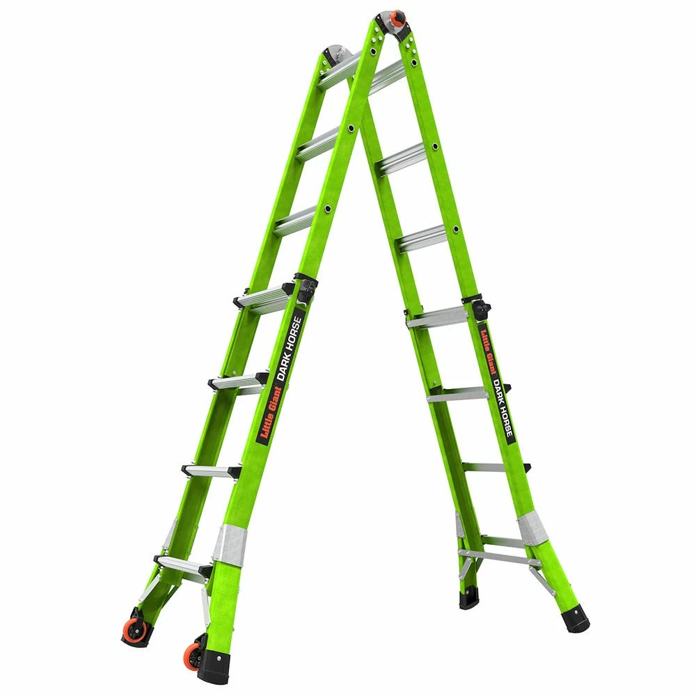 LITTLE GIANT Dark Horse 2.0 Multi-Purpose Fibreglass Ladder M17 4-7 Step 4 LITTLE GIANT Dark Horse 2.0 Multi-Purpose Fibreglass Ladder M17 4-7 Step - Image 2