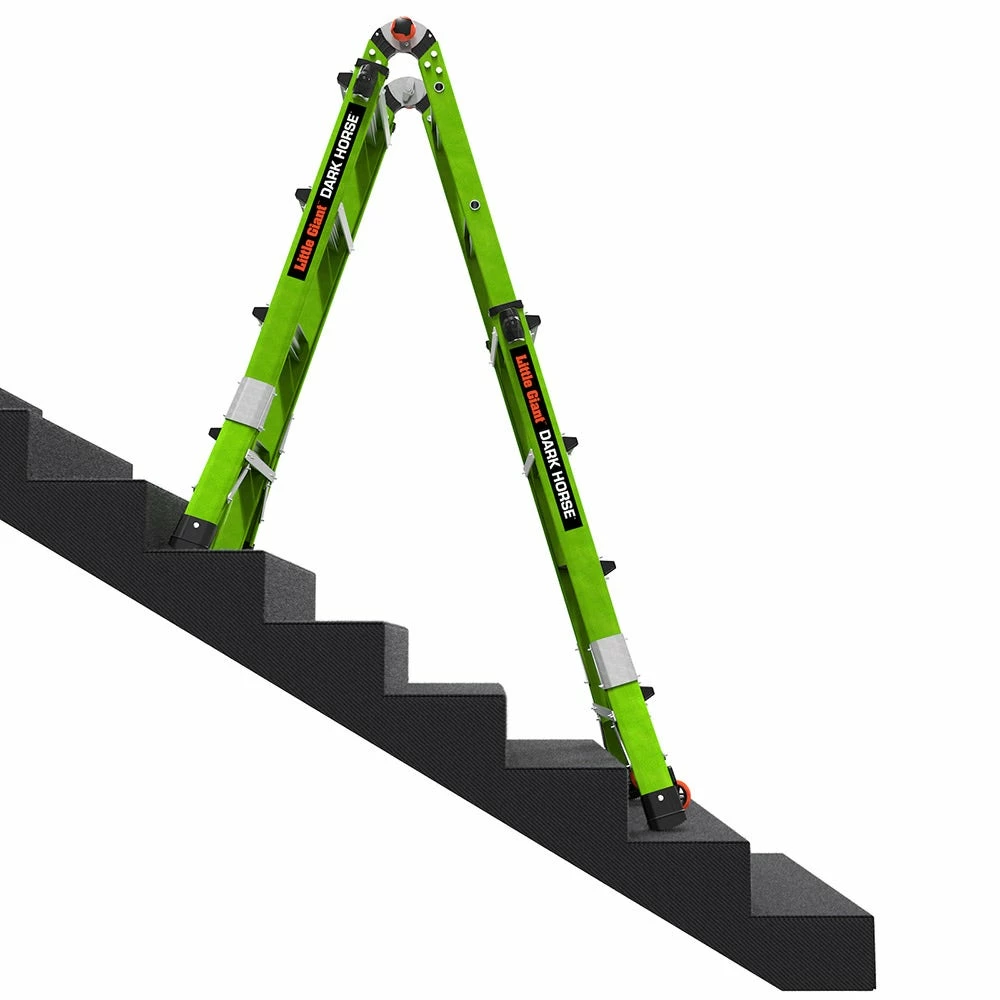 LITTLE GIANT Dark Horse 2.0 Multi-Purpose Fibreglass Ladder M17 4-7 Step 6 LITTLE GIANT Dark Horse 2.0 Multi-Purpose Fibreglass Ladder M17 4-7 Step - Image 4