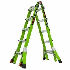 LITTLE GIANT Dark Horse 2.0 Multi-Purpose Fibreglass Ladder M22 5-9 Step