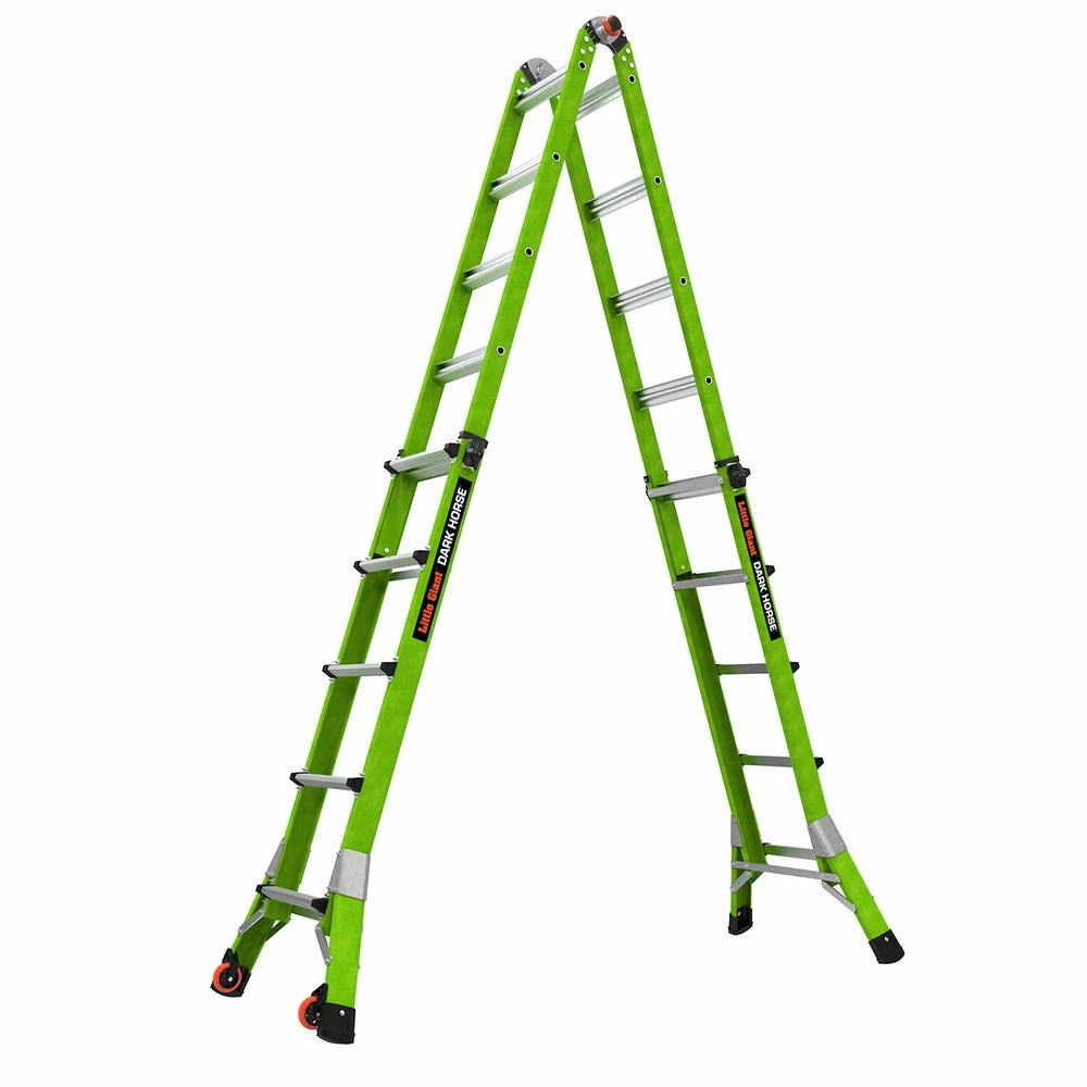 LITTLE GIANT Dark Horse 2.0 Multi-Purpose Fibreglass Ladder M22 5-9 Step 4 LITTLE GIANT Dark Horse 2.0 Multi-Purpose Fibreglass Ladder M22 5-9 Step - Image 2
